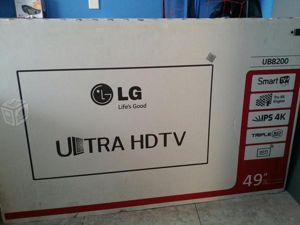 Lg smart tv 49 pulgadas 4k ultra hd nueva