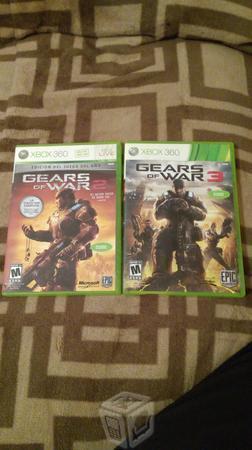 Vendo Gears of Wars 2 y 3