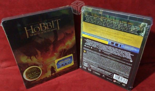 El hobbit la batalla de los 5 ejércitos steelbook