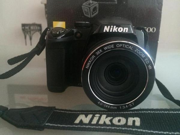Camara Nikon coolplix p500 Semi profesional