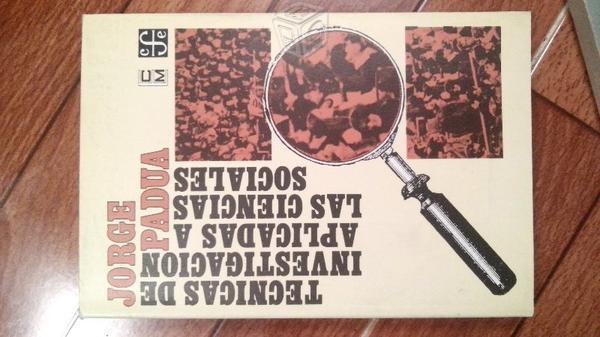 Tecnicas de investigaciòn para ciencias sociales