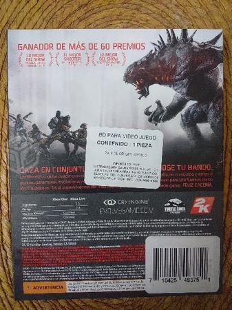 Evolve NUEVO de Xbox ONE