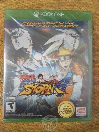 Naruto shippuden ultimate Ninja storm 4 NUEVO (ONE