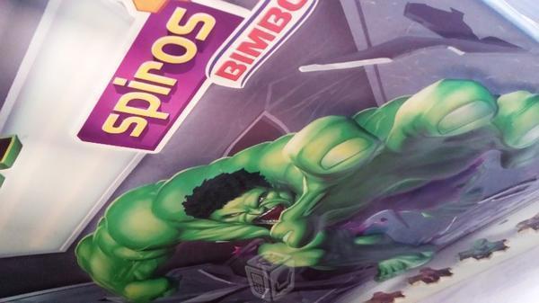 Poster 3D de la primer pelicula de hulk