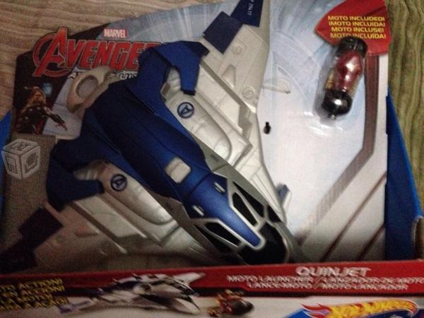 Quinjet Marvel Avengers Hot Wheels Mattel Iron Man