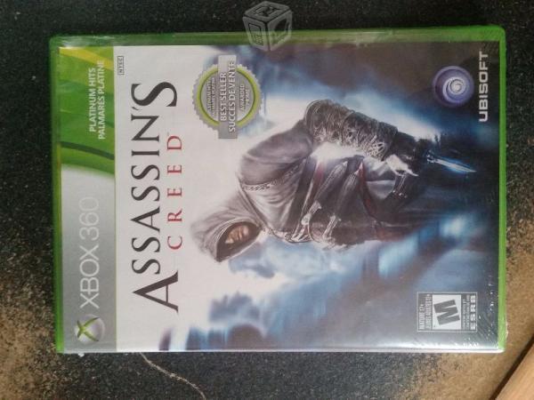 Assassins Creed I Xbox 360 NUEVO Y SELLADO