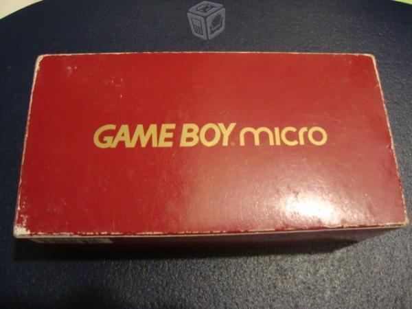Game boy micro edicion 20 aniversario