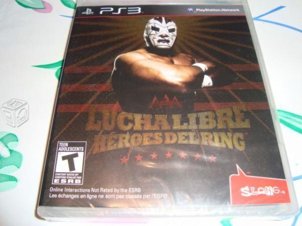 Lucha libre heroes del ring play station 3