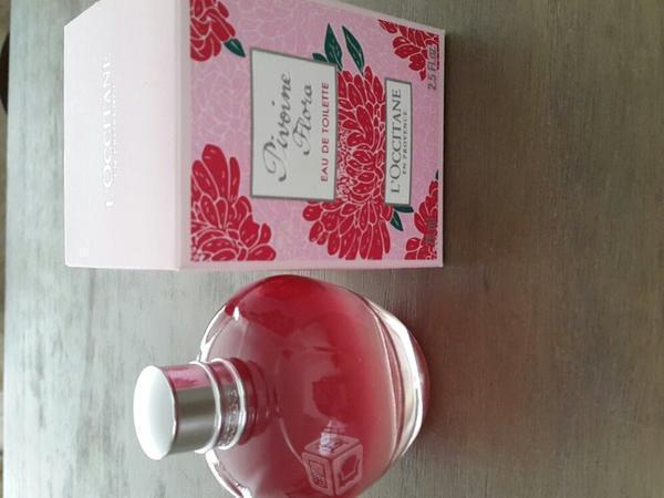 Perfume de Peonia, marca L´Occitane, 75ml