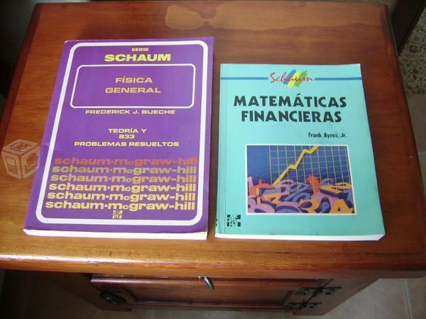 LIBROS Fisica General y Matematicas Financieras