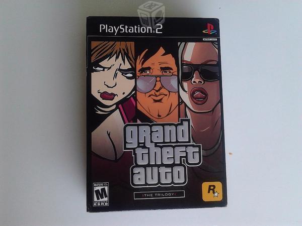 Grand theft auto the trilogy playstation 2 ps2