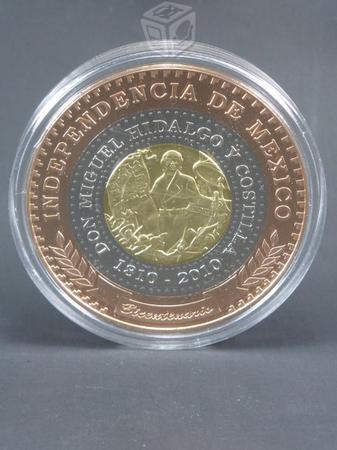 Medalla trimetálica bicentenario _ casa de moneda