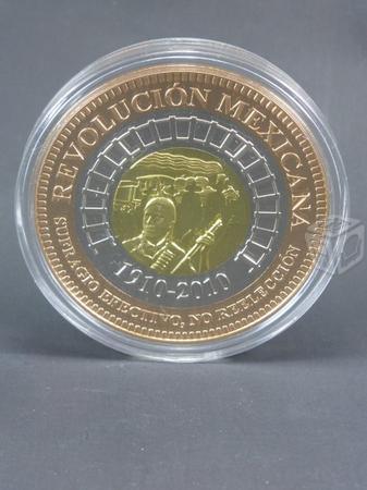 Medalla trimetálica centenario _ casa de moneda