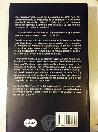 Libro la Huésped de Stephenie Meyer