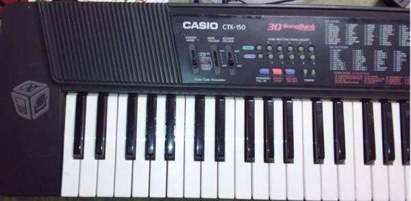 Organo casio mediano modelo ctk-150, precio 600 pe