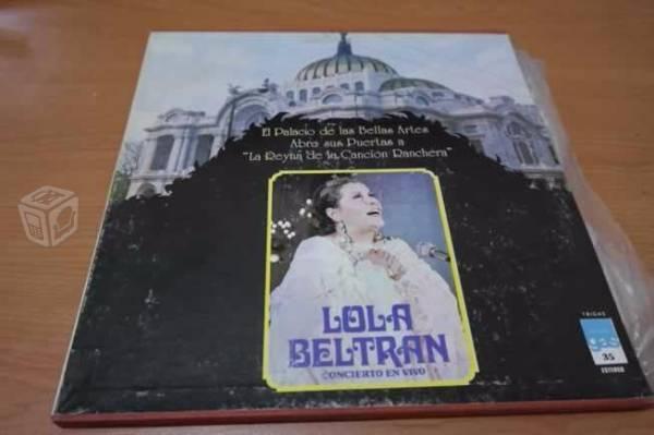 LP Album Lola Beltran Bellas Artes