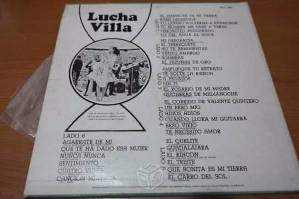 LP Album Lucha Villa