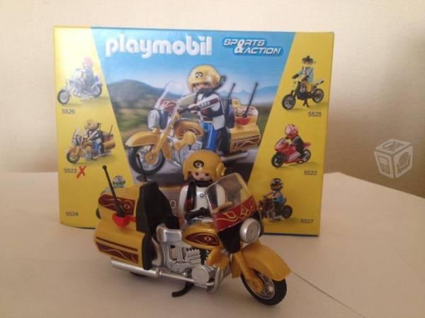 Motocicleta Playmobil 5523