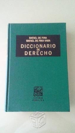 Libro diccionario de derecho