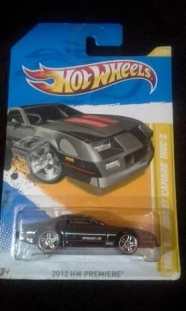 1985 camaro iroc-z - hot wheels 2012