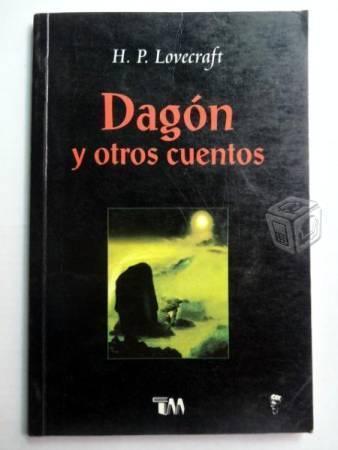 Libro terror Dagon y otros cuentos H.P. Lovecraft