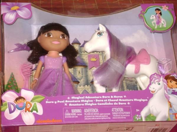 Dora exploradora y pony aventura magica