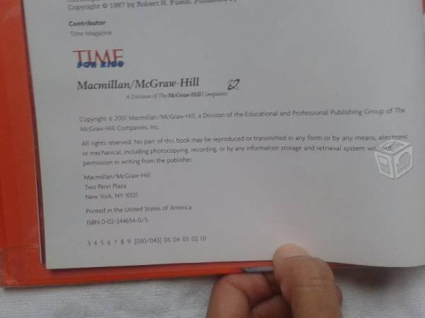 Libro inglés Language Arts Harcourt de McGrawHill