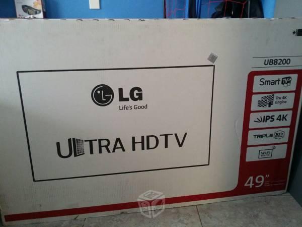 Lg smart tv 49 pulgadas 4k ultra hd nueva