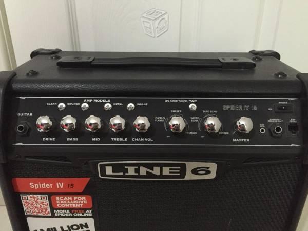 AMPLIFICADOR LINE 6 SPIDER IV 15w