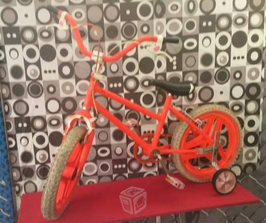 Bicicleta naranja