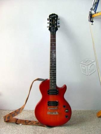 Guitarra Eléctrica Epiphone Roja, Modelo Especial