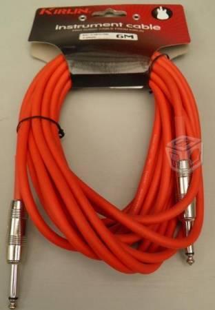 Cable para instrumento 6 mts