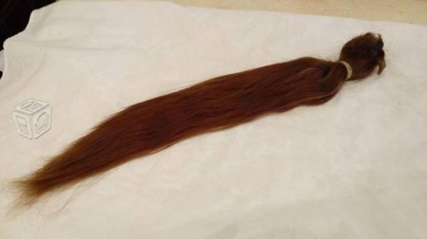 COLETA DE CABELLO NATURAL HERMOSO 43 cms