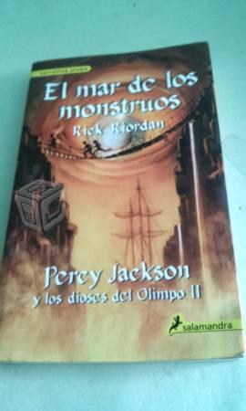 Libro El Mar de los Monstruos de Percy Jackson