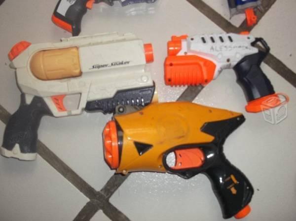 Lote de pistolas de nerf 2