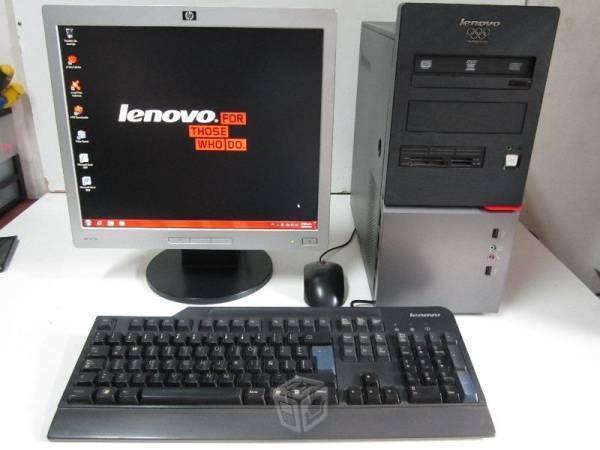 PC LENOVO DUAL-CORE 1.80GHz 160Gb 1Gb DvdRw Lcd17