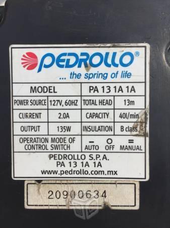 Presurizador pedrollo PA131A1A seminuevo