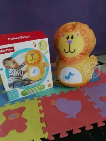 León inflable de actividades Fisher Price