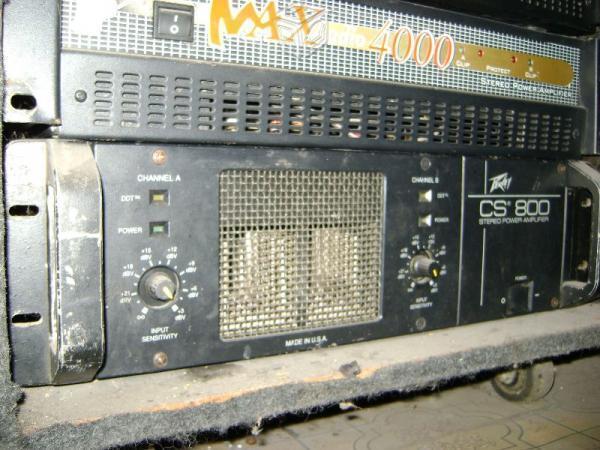 Amplificador peavey cs 800