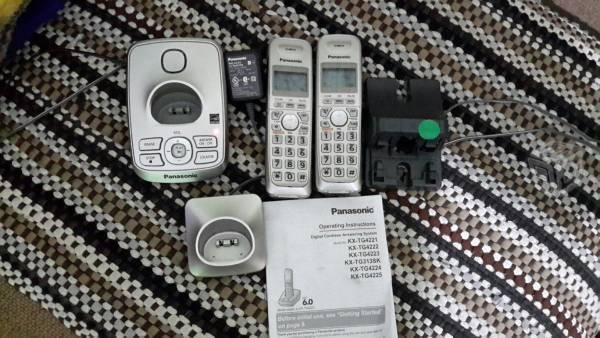 Telefono Inalambrico Panasonic KX-TG4221 DECT 6.0