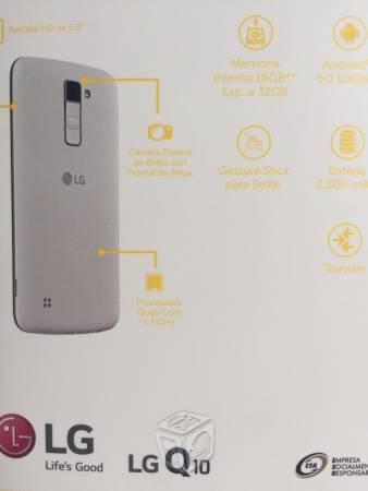 LG Q10 BLANCO NUEVO Y CERRADO cualquier compañía