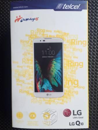 LG Q10 BLANCO NUEVO Y CERRADO cualquier compañía