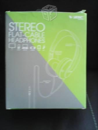 Audifonos stereo flat-cable headphones