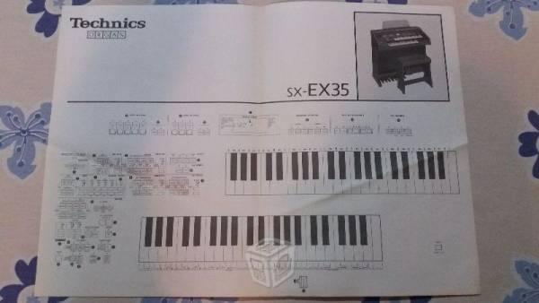 Organo Musical Technics Modelo EX-35