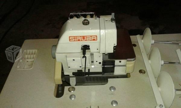 Maquina de coser Overlock Marca Siruba de 5 hilos