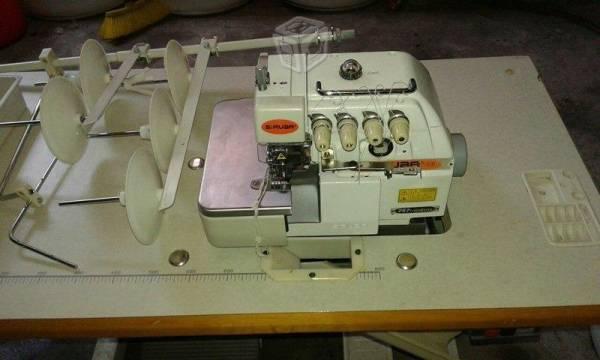 Maquina de coser Overlock Marca Siruba de 5 hilos