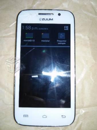 Celular Android Zuum doble chip Con Detalle