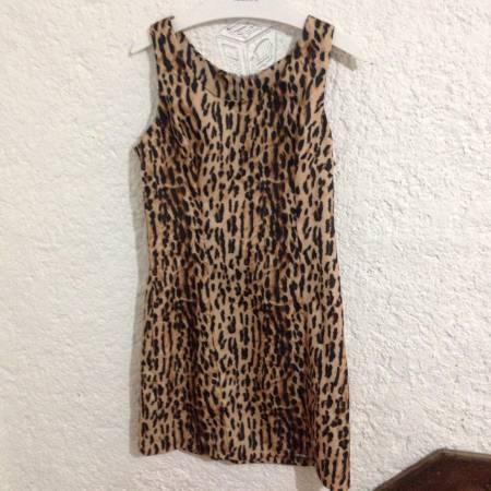 Vestido de leopardo