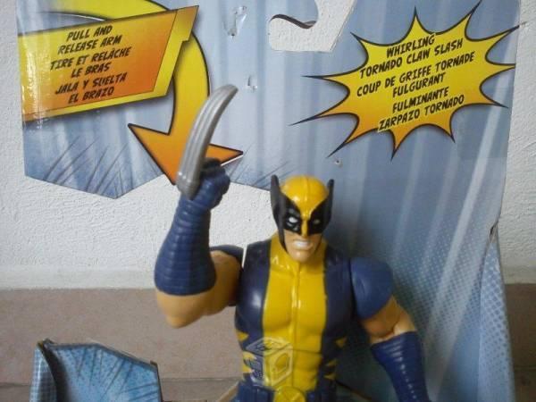 Marvel heroes: wolverine, avengers. figura de acci