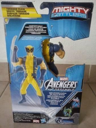 Marvel heroes: wolverine, avengers. figura de acci